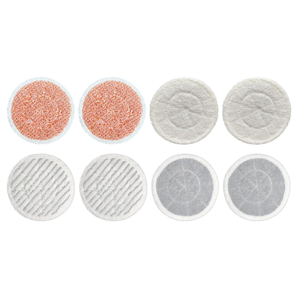 Carkio Replacement Steam Mop Pads Compatible with Shark S7000AMZ S7001 S7001TGT S7000 Series Mop Pads, Steam & Scrub All-in-One Scrubbing and Sanitizing for Hard Floor Steam Mop,8 Pack