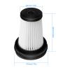 Carkio Pack of 4 VCH9632 Filters Fit for Grundig VCH9629 VCH9630 VCH9631 VCH9632 Dust Container Filter Replacement Filter # 91780008590 Robot Vacuum Cleaner Household Sweeper Replaces view 2