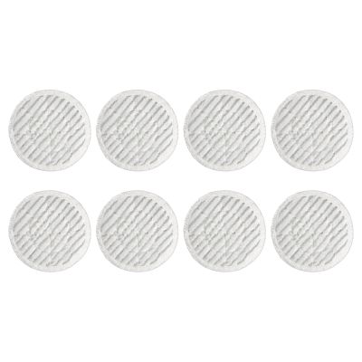 Carkio 8 Pack S7000AMZ Replacement Steam Mop Pads for Shark S7001 S7000AMZ S7001TGT Steam & Scrub All-in-One Scrubbing Mop (2 Twist Pads+2 Soft Scrub Pads + 2 Heavy Scrub Pads + 2 Soft Pads)
