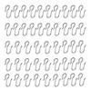TIPIACE Curtain Track Optional Accessories, Hook Suitable for The Round Hole Curtains Rails (50 pcs Hook) view 1