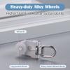 TIPIACE Curtain Track Optional Accessories, Hook Suitable for The Round Hole Curtains Rails (50 pcs Hook) view 2