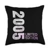 21 years old boy limited edition 21th birthday girl Throw Pillow view 1