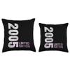 21 years old boy limited edition 21th birthday girl Throw Pillow view 3