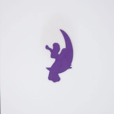 Angel on Moon 266-H735 Cookie Cutter Silhouette