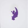 Angel on Moon 266-H735 Cookie Cutter Silhouette view 1