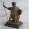 EUROPEAN BRONZE Original Fisher King Darius Persian Bronze Hot Cast Sculpture Extra Large Figure Gift Art Deal Handmade view 1