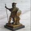 EUROPEAN BRONZE Original Fisher King Darius Persian Bronze Hot Cast Sculpture Extra Large Figure Gift Art Deal Handmade view 3