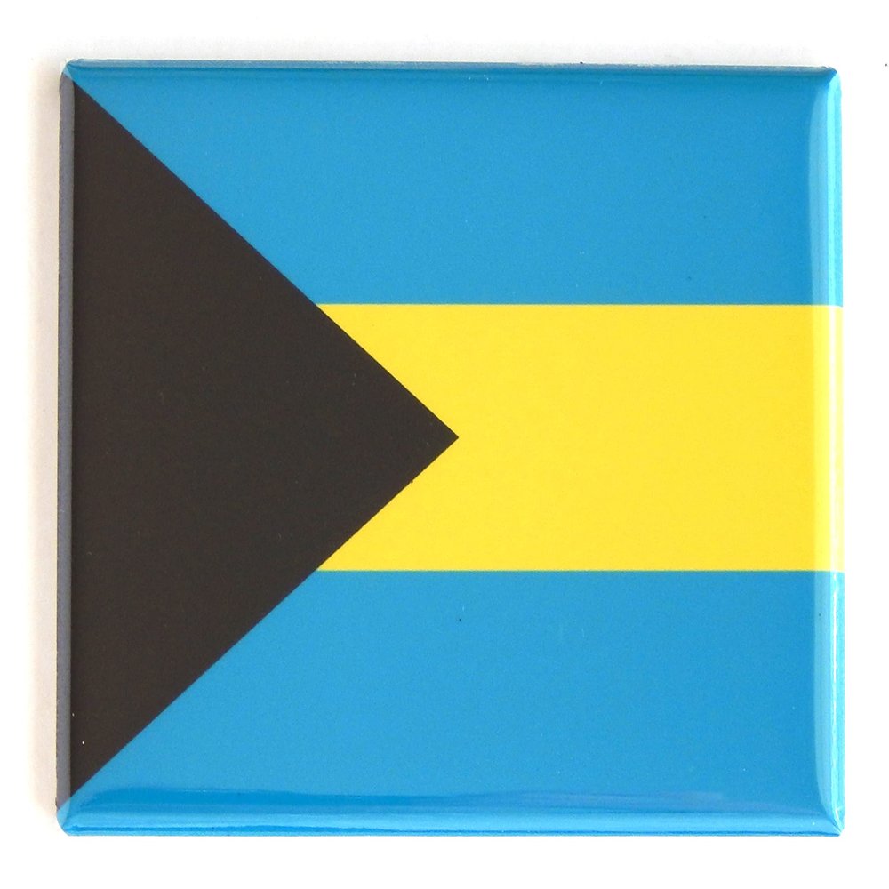 Flag of Bahamas Fridge Magnet (2.5 x 3.5 inches)
