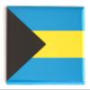 Flag of Bahamas Fridge Magnet (2.5 x 3.5 inches) view 1