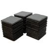 52 Pack 4 x 4 Inch Yousonew Blank Black Slate Coasters Bulk Square Slate Stone Coaster for Laser Engraving,Drink Bar Kitchen Home,Outdoor Coffee Table,Handmade Natural Rough Edge,Set of 52 view 1