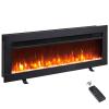 Efiretric Arthur 36" W 3 in 1 Electric Fireplace (EF456), Freestanding, Wall Mounted, Recessed, 9 Colors Flame Effect, TV Media Wall, Heater 750W/1500W, Remote Control view 1
