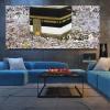 Muslim Islamic Poster Canvas Art Mural Living Room Decoration Canvas Wall Art Canvas Painting Posters and Prints Wall Art Pictures for Living Room Bedroom Decor 24x48inch(60x120cm) Unframe-Style-1 view 2