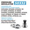 50332 Pressure Cooker Regulator 5-10-15lb Weight Replacement for Presto Pressure Canner 16 23 quart Pressure Cooker 0171001 0174001 6803571 view 2