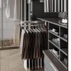 Pull Out Clothes Rail Adjustable 30-80cm, Steel Extendable Closet Rod for Pants Clothing Storage, Wardrobe Adjustable Clothes Hanger Rail Space Saving (Size : 60cm) view 1
