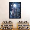 REYTOL Gym Dumbbell Workout Posters Girls Fitness Sports Inspirational Wall Art Sexy Girl Dumbbell Fitness Canvas Painting Gym Home DecorNo Frame view 1