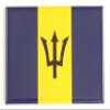 Flag of Barbados Fridge Magnet (2.5 x 3.5 inches) view 1