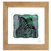 Northern Lights Pictures - sandblasted glass - picture Ribs (stained glass) (30 x 40 cm (mount 21 x 30 cm), Brown) view 1