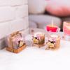 HTF Pack of 10 Personalized Baby Shower Decorations Wood Tealight Candle Holder, Babyshower Gifts, Gender Reveal Favors, Baby Shower Wood Candle Holders (BS-Pink, Light Brown) view 4