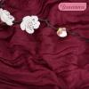 12 Pack Cheesecloth Table Runner 35 x 120 inch Long Boho Cheese Cloth Gauze Table Runners Semi Sheer Table Runner for Wedding Decor, Bridal Shower, Birthday Party (Burgundy) view 3