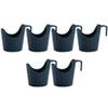 6pcs Anti-scalding Cup Sleeves Paper Cup Sleeves for Hot Drinks Holder Cradle Multipurpose Carrier view 1