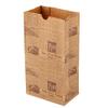 Restaurantware Bag Tek 4 Lb Disposable Lunch Bags 100 Sturdy Take Out Bags - Flat Bottom Microwavable Kraft Newsprint Design Paper Bags Freezable Great For Restaurants Cafes And Bakeries view 2