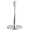 Paper Towel Holder countertop, Free-Standing Kitchen roll Holder for Kitchen Bathroom, Paper Towel Holder Stand Dispenser with Stainless Base Fits Standard (Silver) view 1
