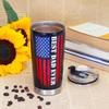 AREOK Fathers Day Gift for Dad from Daughter Son Kids - Best Dad Ever Nutrition Facts Tumbler Birthday Gifts, Fathers Day Coffee Tumbler Cup, 20 OZ view 2