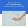 California Design Den Twin Cooling Mattress Topper, 3-Zone Quilted Twin Size, Non-Slip Soft Bed Topper, Deep Pockets Fit 8-20 Inch Mattresses view 2