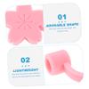 2 Pcs Straw Covers Silicone Straw Caps Lids for Home Office (Pink) view 4
