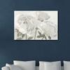 HomeRoots 24" Neutral Flowers in Bloom Canvas Wall Art view 2
