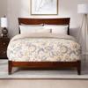 AFI, Metro, Low Profile Wood Platform Bed, Queen, Walnut view 3