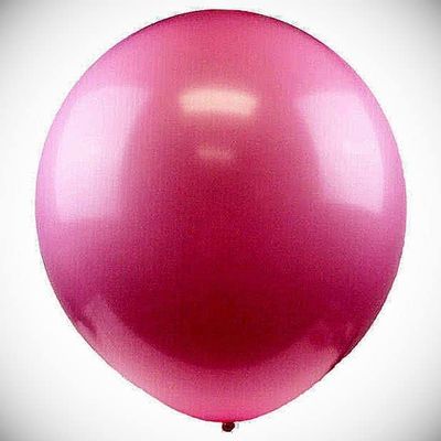 3pcs Big 36 Inch Huge Pink Latex Balloon Birthday Wedding Party Celebration Hanging Balloon Bright Color for Wedding Decoration Banner Air Balloon