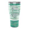 Tervis Traveler Guy Harvey Freeswim Turtle Triple Walled Insulated Tumbler Travel Cup Keeps Drinks Cold & Hot, 30oz, Stainless Steel view 1