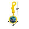 Fun Express Discovery Shark Week Backpack Clip Keychains - 12 Pieces view 2