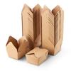 PrimeSaver Take Out Box Food Container - Microwave Safe To Go Container 30 Oz - Environmentally Friendly Recycled Folded - 50 Count view 1