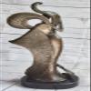 EUROPEAN BRONZE Original Theatre Actress Bronze Statue Dancer Jazz Singer Art Deco Sculpture NR Decorative Gift Handmade view 4