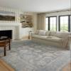 Loloi Odette Collection ODT-03 Sky/Beige 9'-2" x 13' Area Rug view 1