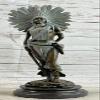 EUROPEAN BRONZE Sign Milo Native American Indian Girl Bronze Sculpture Figure Statue Figurine Decorative Gift Handmade view 2