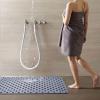 HUHJYUGE Shower Mat Non Slip Washable 22x34in, Bath Mat Rectangle Dirt Resistant Easy to Clean, Bath Tub Mat with Suction Cups &Drain Holes, for Tub Bathroom, Rain Showers view 2