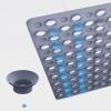HUHJYUGE Shower Mat Non Slip Washable 22x34in, Bath Mat Rectangle Dirt Resistant Easy to Clean, Bath Tub Mat with Suction Cups &Drain Holes, for Tub Bathroom, Rain Showers view 4