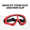 YSCare 4 Pack Protective Goggles, Safety Glasses with Clear Lens and Adjustable Strap, Protective Eyewear Compatible with Nerf Guns for Game Battle Christmas Gift (4 colors) view 4
