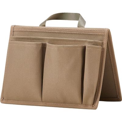 King Jim SOZ100 Storage Stand Organizer, Bag-in-Bag, Mini, Beige, New Basic