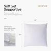 Acanva Throw Pillow Inserts for Bed Couch Sofa Chair Indoor Decorative, Square Sham Stuffer Cushion with Premium Polyester Microfiber view 4
