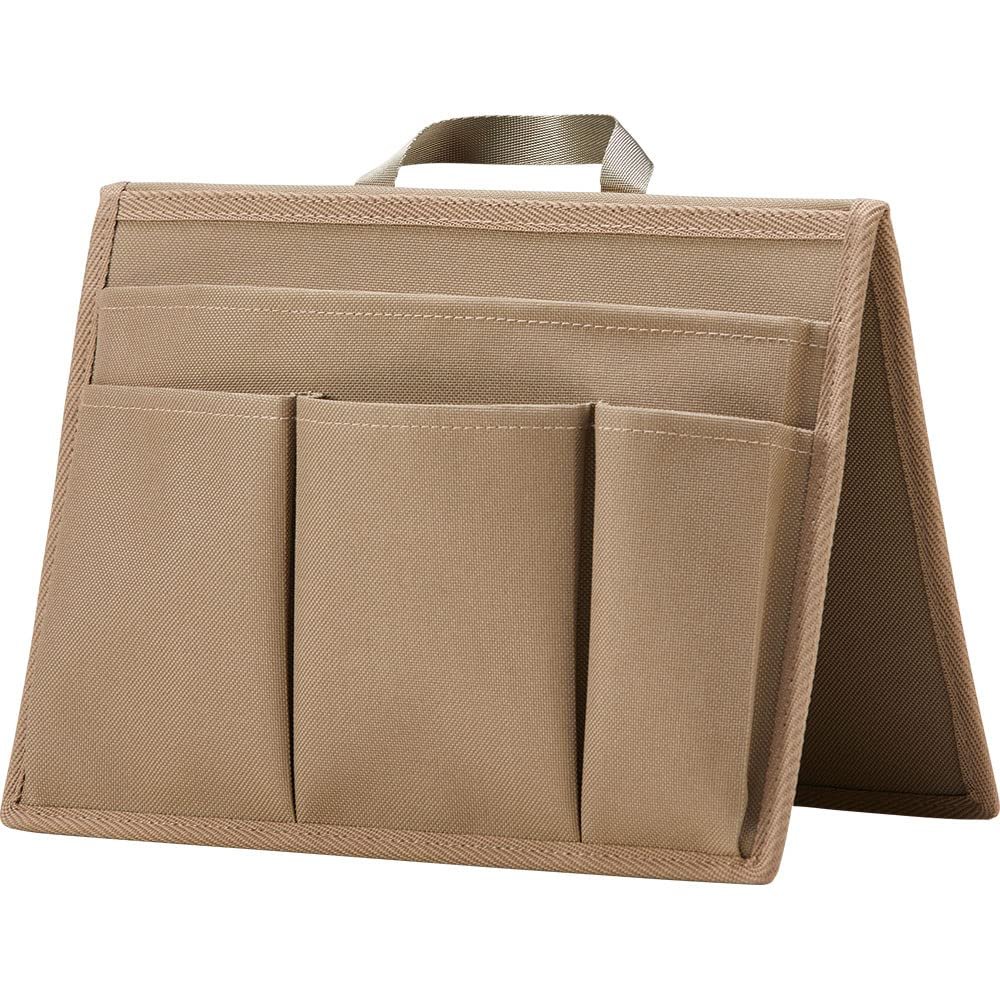King Jim SOZ200 Storage Stand Organizer, Bag-in-Bag, Beige, New Basic
