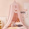 dix-rainbow Princess Decor Canopy for Kids Bed, Soft and Durable Bed Canopy for Girls Room Tent Canopy Dreamy Mosquito Net Bedding, Children Reading Nook Canopies Indoor view 2