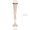 4pcs Wedding Flower Vase, Gold 21.65in Height Wedding Table Centerpiece for Artificial Flower,Metal Flower Stand for Wedding Party Birthday Anniversary (21.65in H, Gold- 4 PCS) view 3