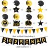 34Pcs Graduation Decorations 2025 Pre-Assembled Hanging Swirls 2025 GRAD Banner Graduation Party Decorations Class of 2025 for Classroom Home Party view 4