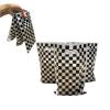 30 Pieces Black and WhiteTreat Bags Race Car Themed Candy Bags Car Goodie Bags for Kids Birthday Party Supplies view 3
