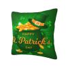 Yomane St. Patrick's Day Coin Hat Decorative Throw Pillow Covers 18"X18" Cotton Linen Square Pillowcase Throw Pillow for Outdoor Indoor Home Novelty Gift view 4
