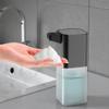 XARONF Automatic Liquid Soap Dispenser, Touchless Soap Dispenser, Electric Soap Dispenser, 400ml Soap Dispenser, USB Rechargeable for Bathroom Kitchen (Color : Silver) view 2